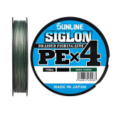 Плетеный шнур Sunline SIGLON PEx4 Dark Green